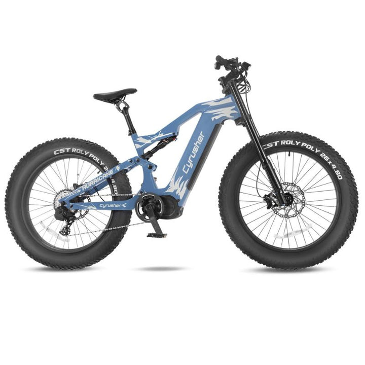 Cyrusher Hurricane 1000W Carbon Fiber Mid - Drive Electric Bike