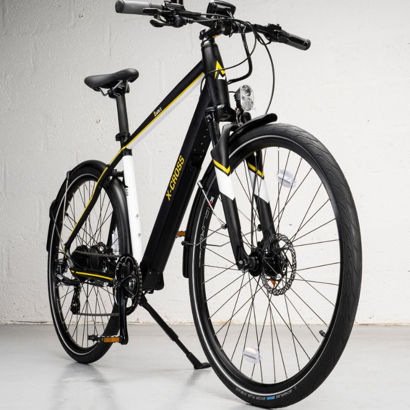 Mark2 X-Cross 520 Hybrid Electric Bike Black Lightweight